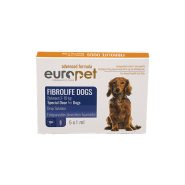 قطره ضد کک و کنه یوروپت برای سگ های کوچک 2 تا 10 کیلوگرم درمان و پیشگیری از کک و کنه و شپش روی پوست سگ