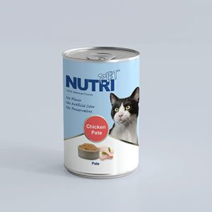 کنسرو مخصوص گربه طعم مرغ نوتری پت