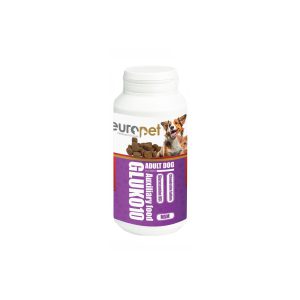 مکمل تشویقی گلوکزآمین سگ و گربه یوروپت (بنفش) 75 عددی